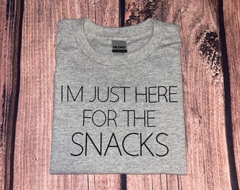 I’m Just Here For The Snacks Kids T-Shirt