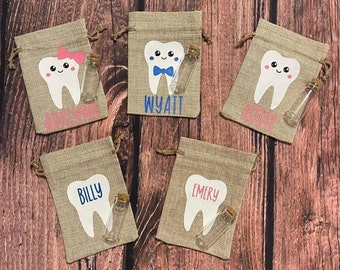 Personalized Tooth Fairy Bags