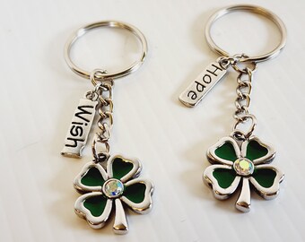 Lucky Irish Four Leaf Clover in the Field for St. Stock Photo - Image