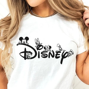 Micky und Freunde gucken. SVG PNG JPG. Cricut. Silhouette. Donald. Dumm. Gänseblümchen. Minnie.
