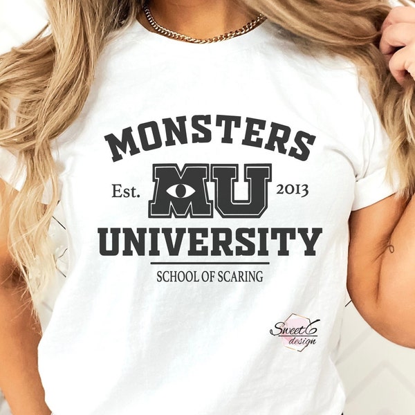 Monsters University Scaring Dept. Established 2013. Digital file. Svg, png, dxf, jpg.  Vacation shirt ideas.