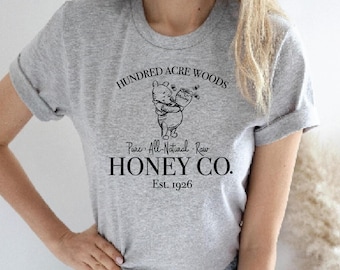 100 Acre Woods Honey Co Est. 1926. SVG PNG DXF.  Digital file.