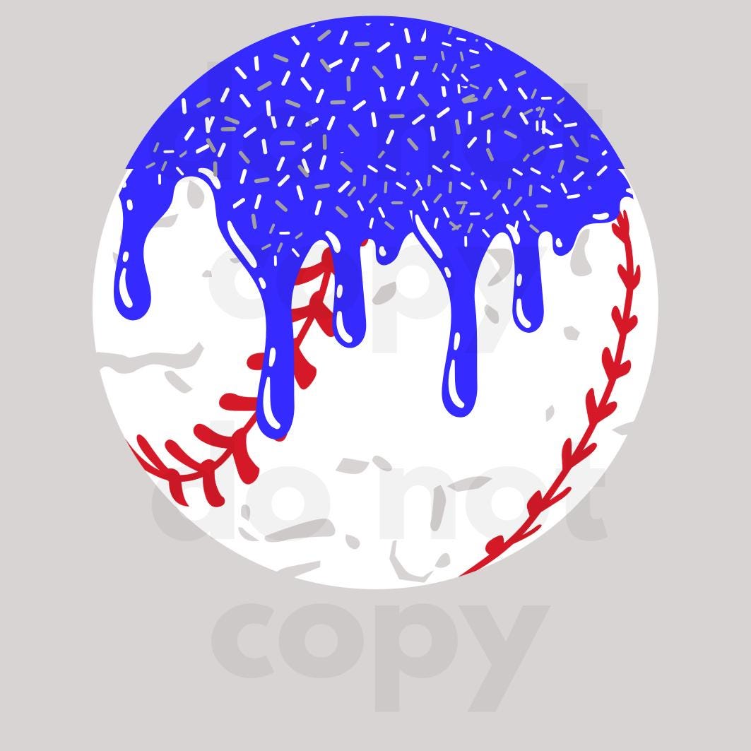 CUSTOM Team Drip Digital File, Baseball Drip File, Custom Logo, School ...