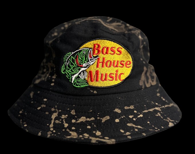 Bass House Bucket Hat Rave Hat Festival Bucket Hat Festival Hats