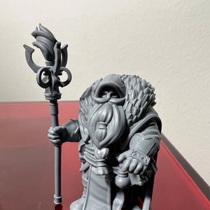Dwarf Cleric Resin Miniature