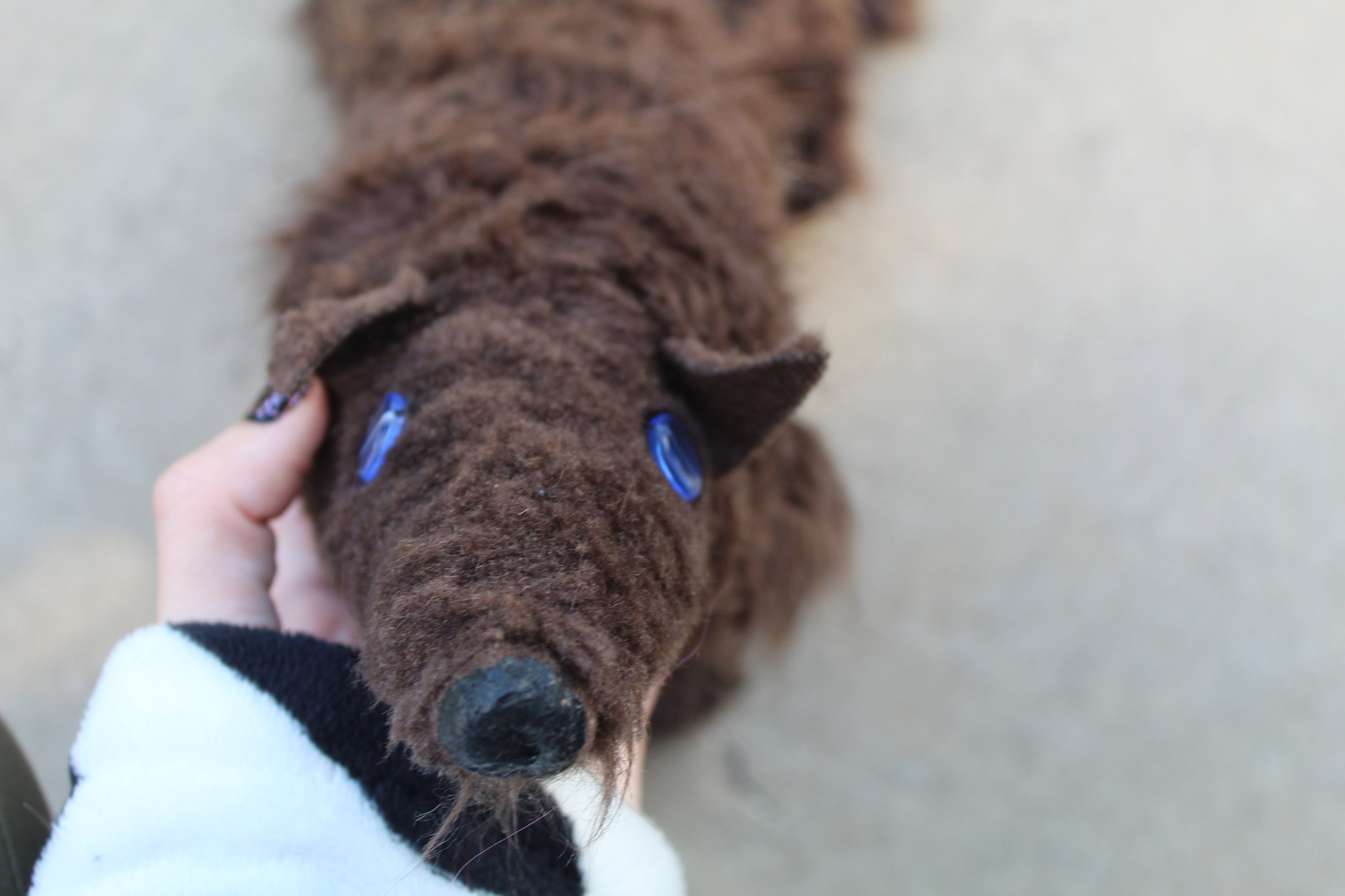 Emotional Support Maned Wolf Plush Stuffed Animal Personalized