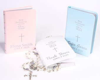 Personalized Baby Bible: Custom Engraved Christening, Baptism Gift