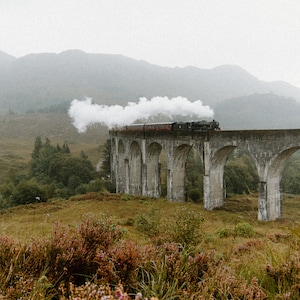 Magical Train Print - Photo Wall Art - Digital Download