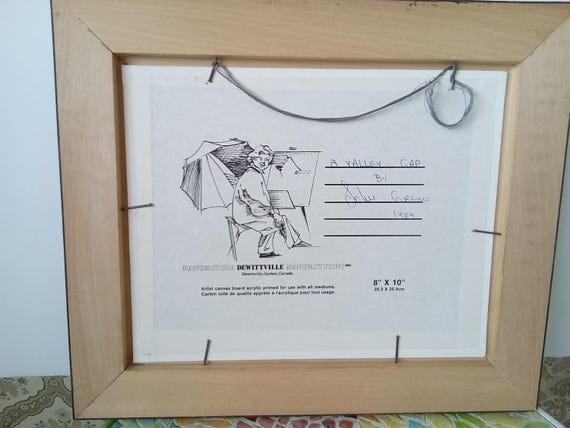 John Greco painting on wood | eBay