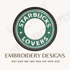 Star bucks Lovers Embroidery File- Misheard Lyrics Machine Embroidery - Blank Space Swifty Embroidery - 4x4 Machine Embroidery