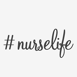 Nurse life decal