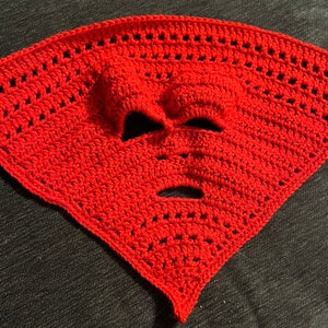 Single Skull Bandana Crochet Pattern