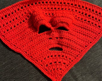 Patron bandana tête de mort au crochet