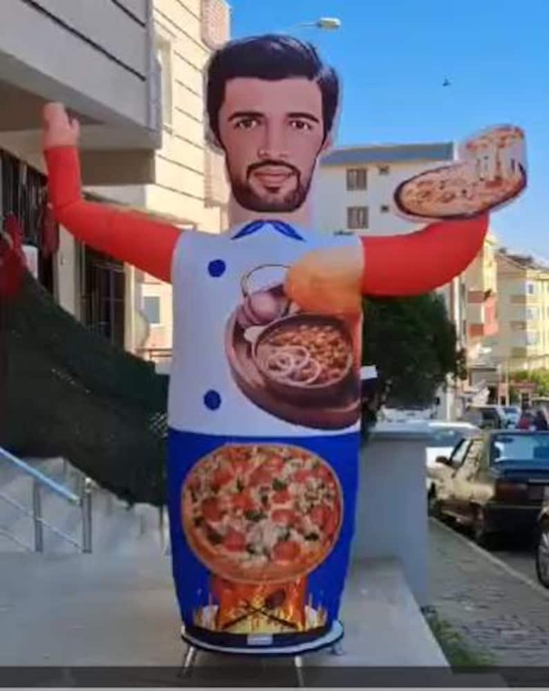 Custom Giant Inflatable With Real Face: 10 Ft Waving Hand - Etsy