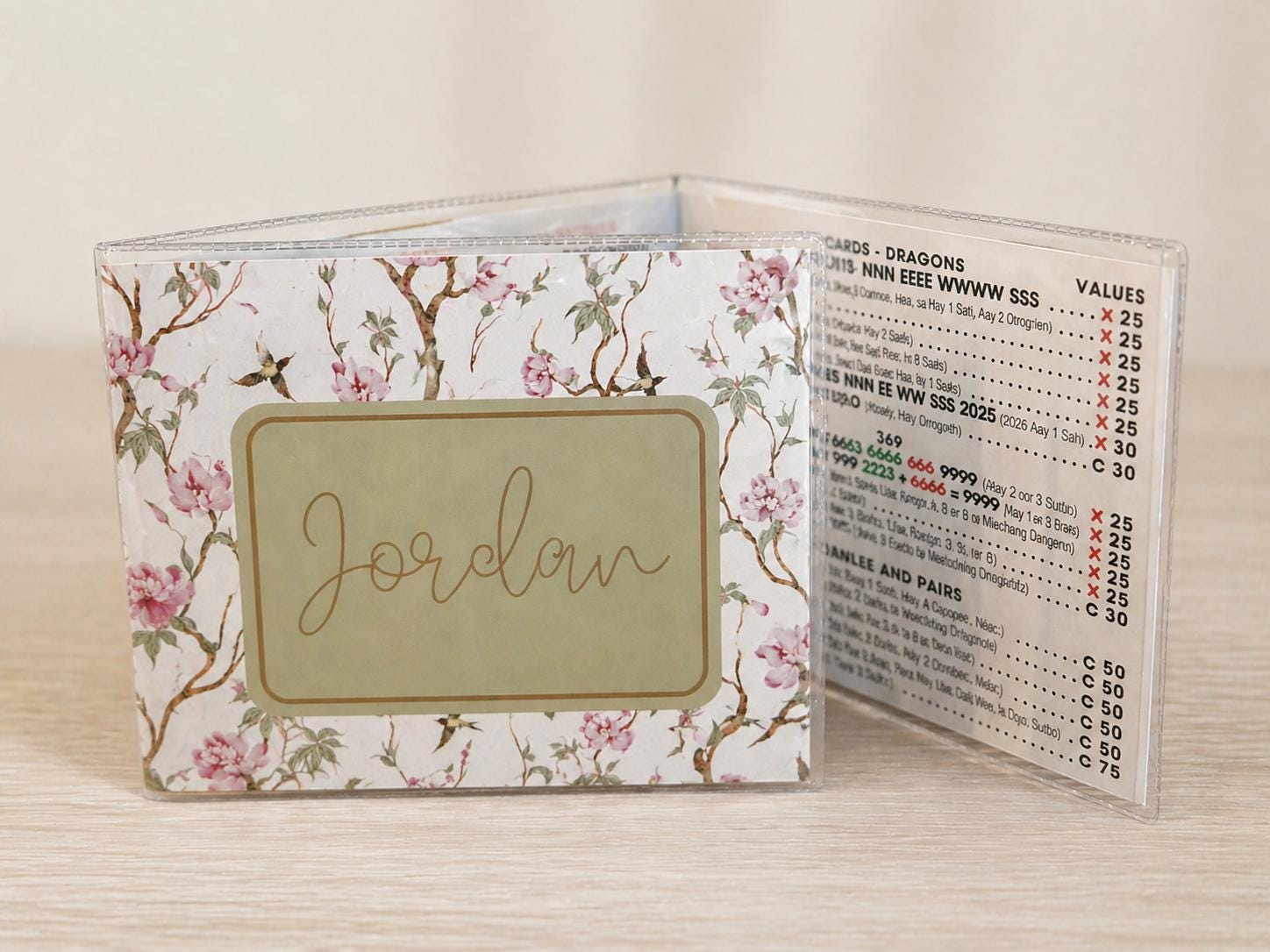Card Sleeve Cute - Etsy