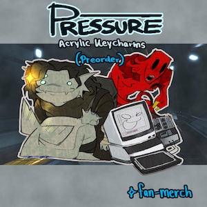 PRESSURE KEYCHARMS preorder - Sebastian Solace , p.AI.nter , Imaginary Friend