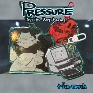 PRESSURE KEYCHARMS - Sebastian Solace , p.AI.nter , Imaginary Friend