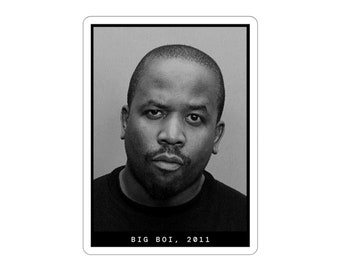 Big Boi, 2011 Rapper Mugshot Sticker