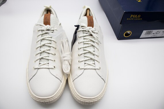 Polo Ralph Lauren Dunovin Leather Sneaker - Etsy UK