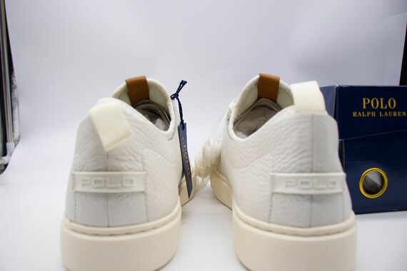 Polo Ralph Lauren Dunovin Leather Sneaker - Etsy