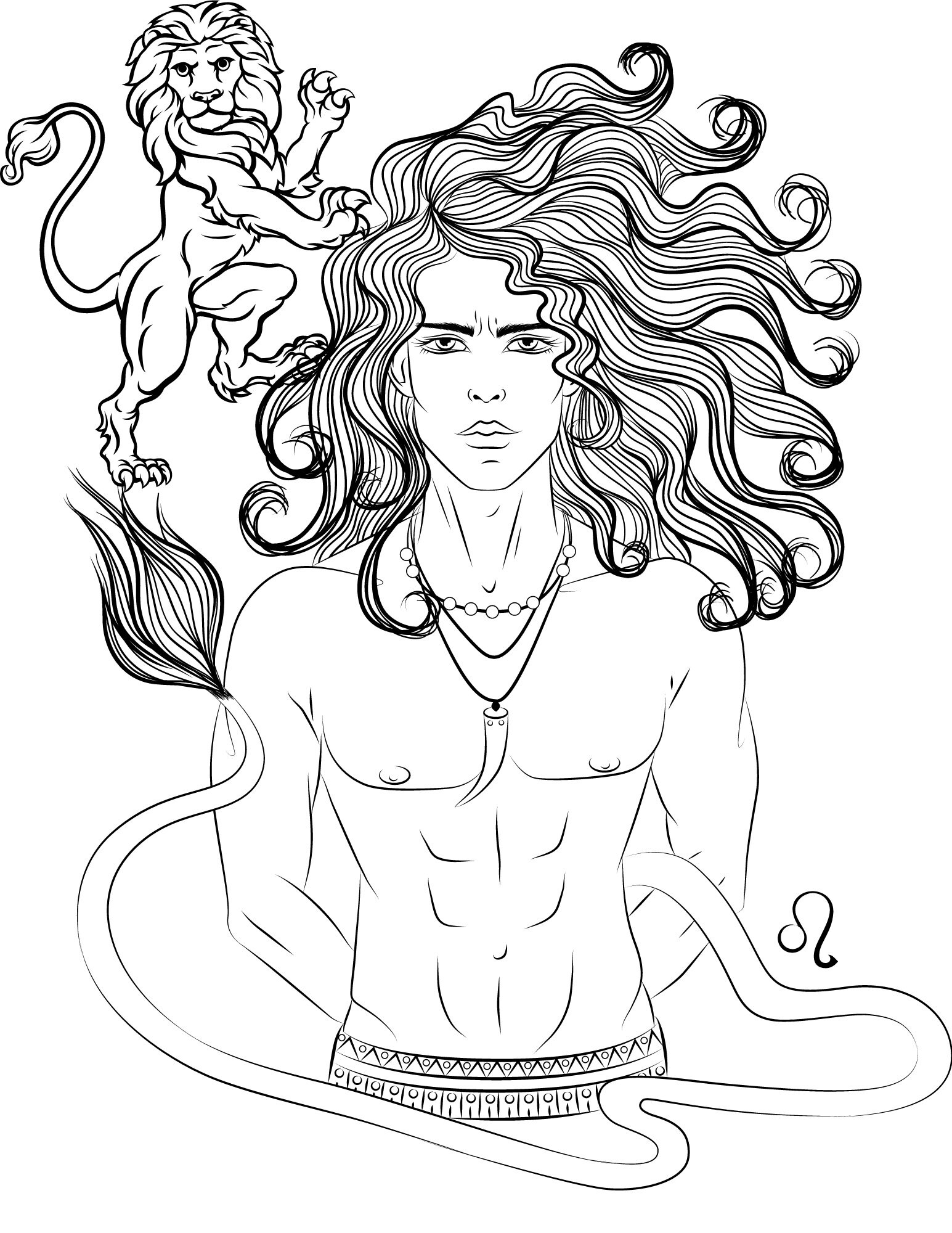 Zodiac Coloring Pages - Etsy