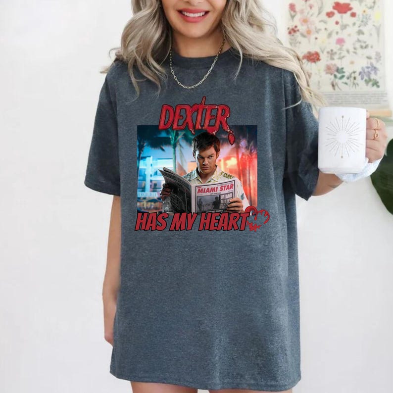 Dexter Inspired Tv Show Tshirt Miami Florida, Iconic Show, Serial