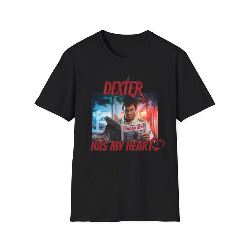 Dexter Inspired Tv Show Tshirt Miami Florida, Iconic Show, Serial