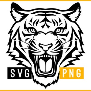 Tigerkopf SVG + PNG | ArtPush