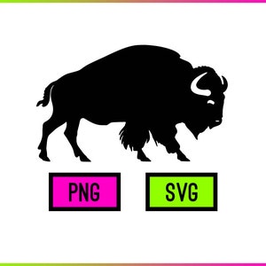 Buffalo Bison PNG + SVG | ArtPush