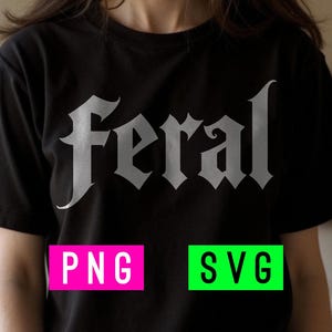 Sauvage (noir/blanc) PNG + SVG | ArtPush