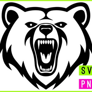 Bear Mascot SVG + PNG | ArtPush