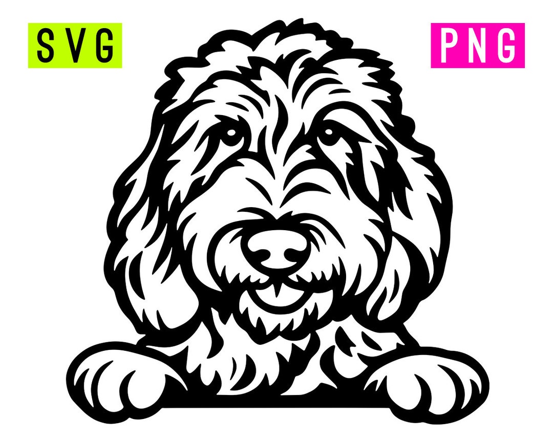Goldendoodle SVG PNG Artpush Etsy