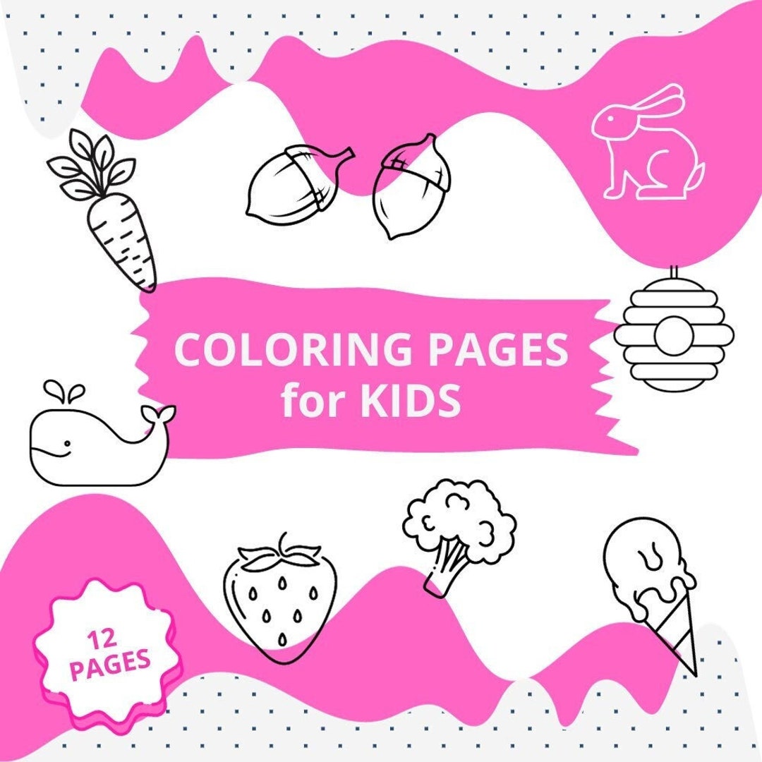 Coloring Pages Etsy Coloring Pages Etsy