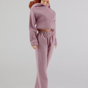 PDF Pattern GymSuit for 11 1/2 Fashion Royalty FR2 Pivotal, Repro, Curvy, Made-to-Move, Silkstone barbie doll no instructions by Elenpriv image 6