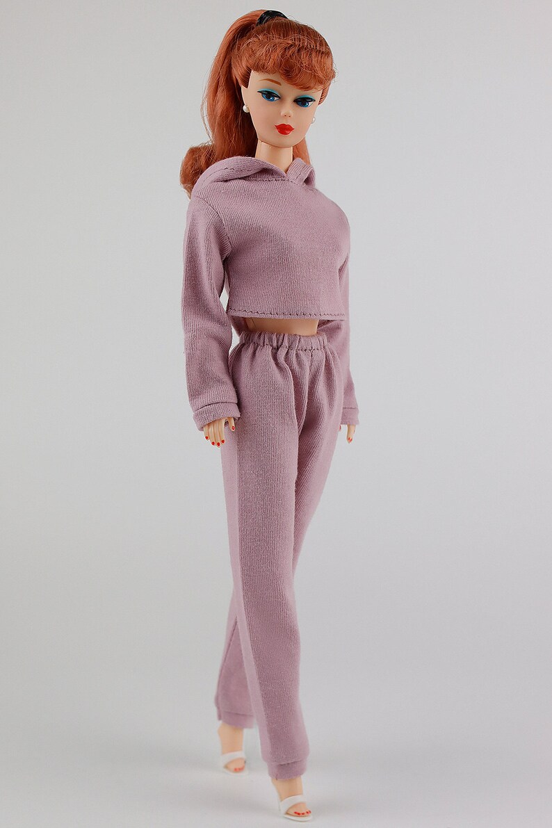 PDF Pattern GymSuit for 11 1/2 Fashion Royalty FR2 Pivotal, Repro, Curvy, Made-to-Move, Silkstone barbie doll no instructions by Elenpriv image 6