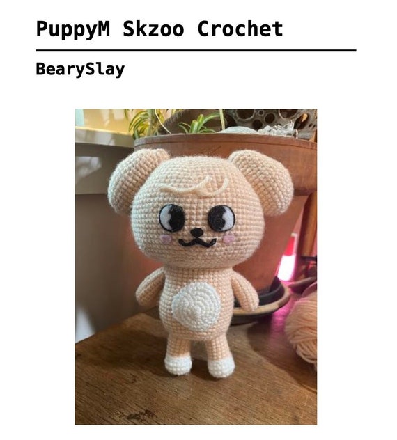 Puppym Skzoo Crochet Plush Pattern - Etsy