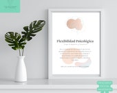 Psychological Flexibility Therapy Worksheets, Printable Mental Health Pages, Self-Help Tools, Anxiety Relief, Digital Counseling Resources
