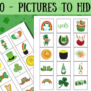 Indoor St Patricks Day Scavenger Hunt Game, Treasure Hunt Clues ...