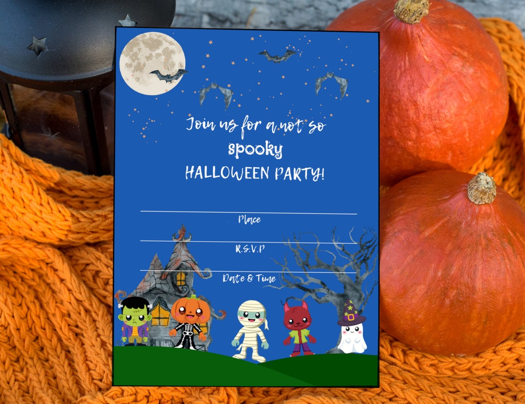 kids-halloween-party-invitation-printable-halloween-invite-etsy