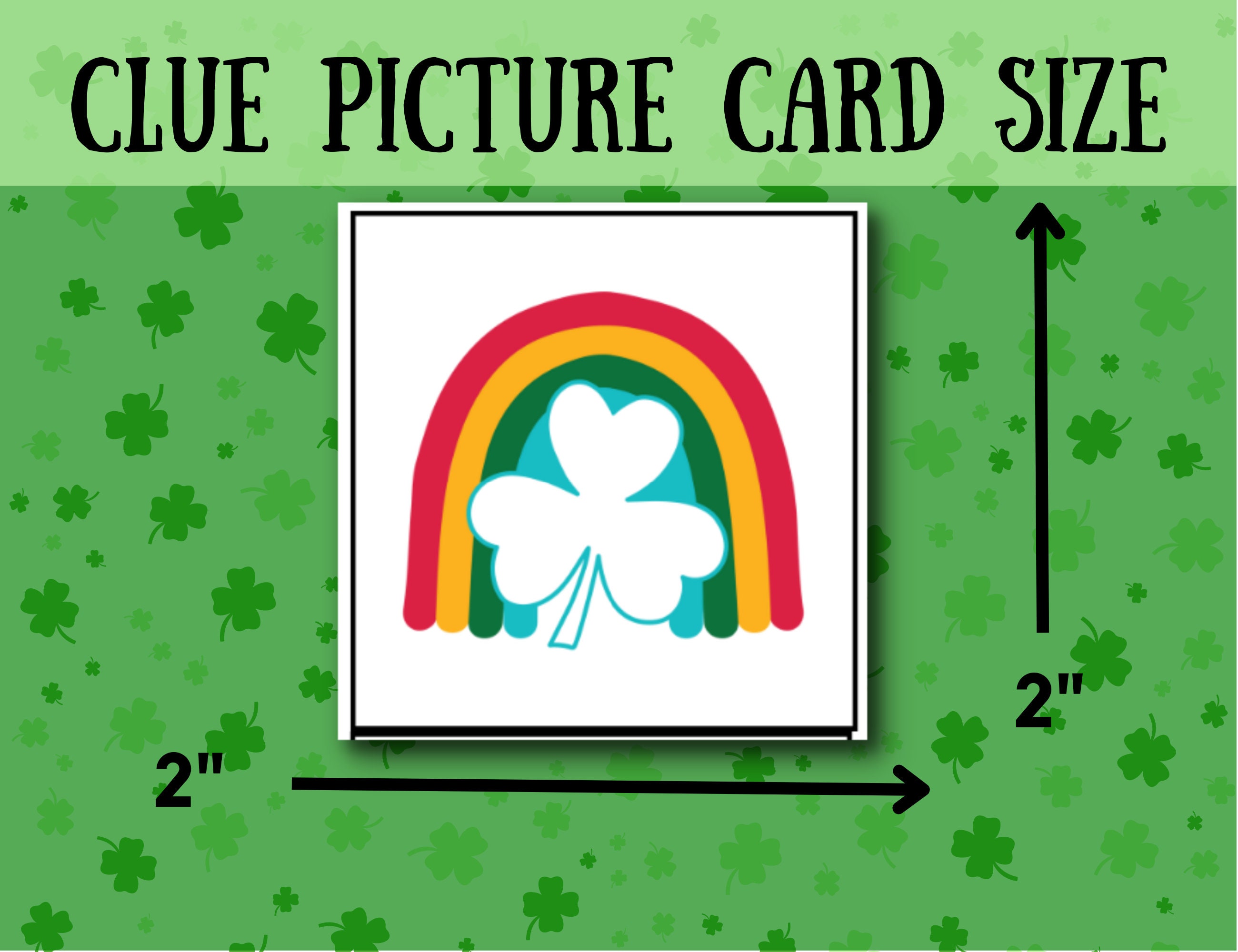 Indoor St Patricks Day Scavenger Hunt Game, Treasure Hunt Clues ...
