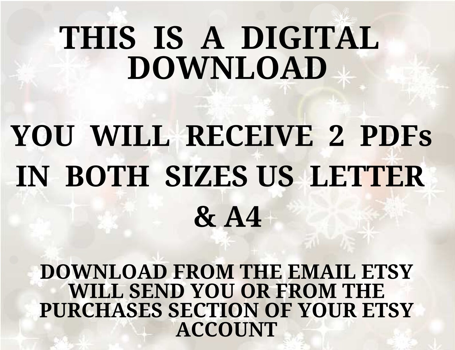 Letter From Mrs Claus, A4 Size, Sugar Cookie Recipe, Hot Chocolate ...
