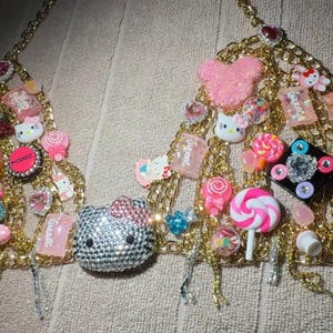 Chain Bra – Fully Customized Hello Kitty theme (added extra charms and more customized)