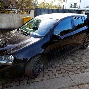 Volkswagen Golf V 4 Door Hatch Rear Window Vents. Style. Tuning. Sports. VW Golf 5 Hatchback