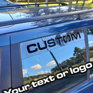 E46 Rear Window Vents for Drift, Style or Dog Safety. Made Out of 4mm ...