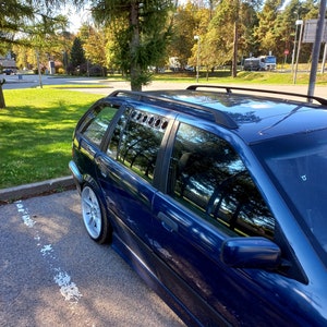 BMW e36 3 series Touring Rear Window Vents. Sports, Drift, Tuning, Style. Dog Protection. Anti Theft. Worldwide Shipping.