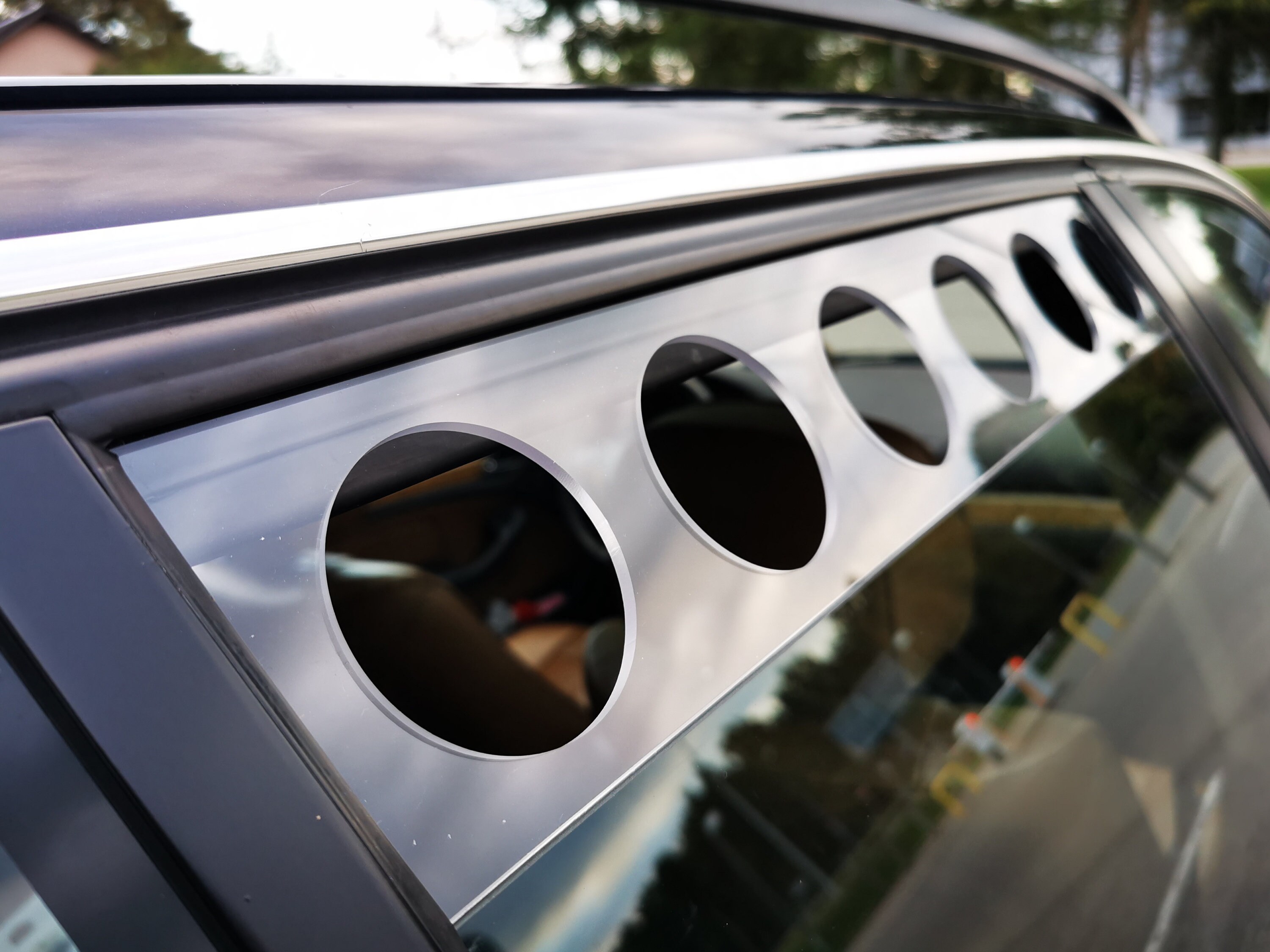 E46 Rear Window Vents for Drift, Style or Dog Safety. Made Out of 4mm ...