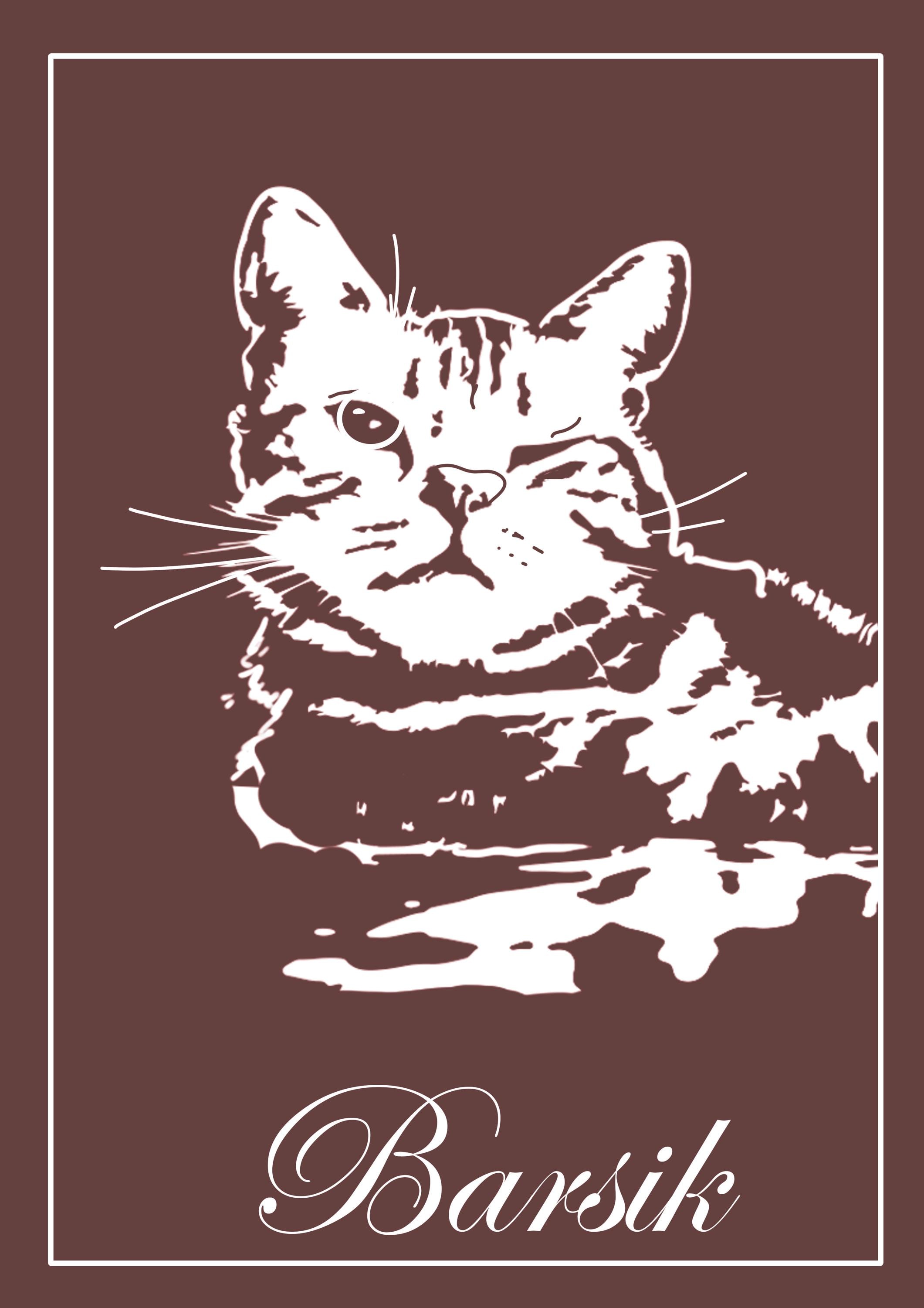 Minimalist Cat Art Print: Modern Home Wall Decor (digital Download 1200dpi)  - Etsy Australia