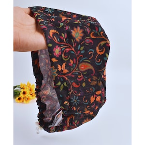 Euro Scrub Cap for Women, Surgical cap Satin Lined Option, Euro Scrub Cap for Women, Surgical cap, Satin lined scrub cap.