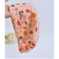Beach Party Euro Scrub Cap for Women, Summer Surgical cap with Satin Lined Option, scrub caps for women euro style, silk lined scrub cap. product logo