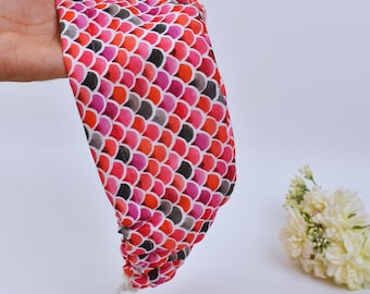 Mermaid Scale Euro Scrub Cap: Adjustable Cotton Surgical Hat